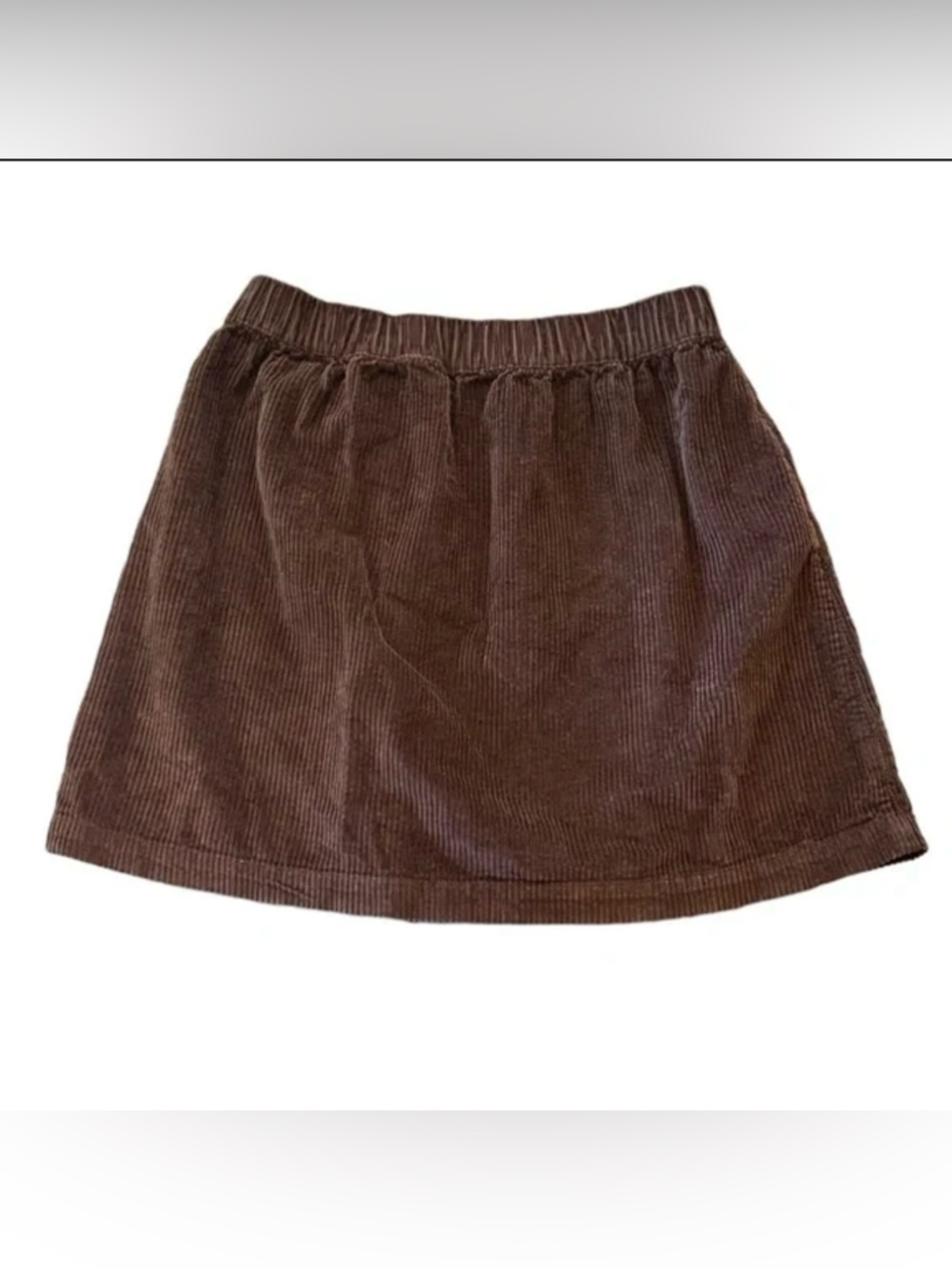 American Eagle Outfitters Brown Corduroy Skirt